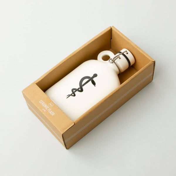 Ceramic Swing-Top Flask | Medicine