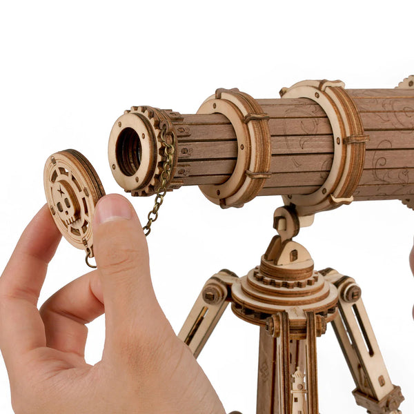 Monocular Telescope Mechanical Wooden Puzzle