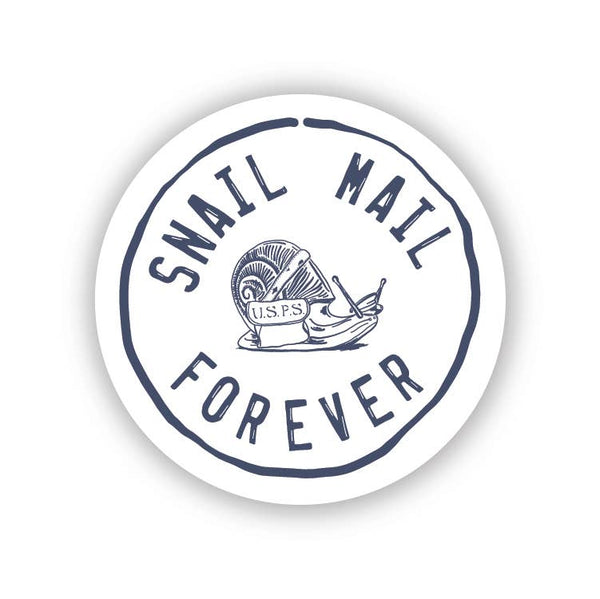 Snail Mail Forever Postmark Sticker Set