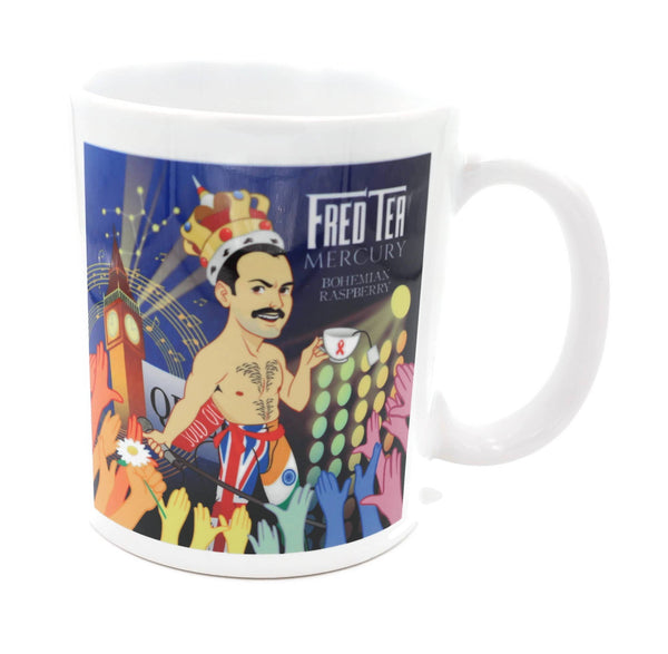 Ar'tea'stic Porcelain Mug | "FredTEA Mercury"