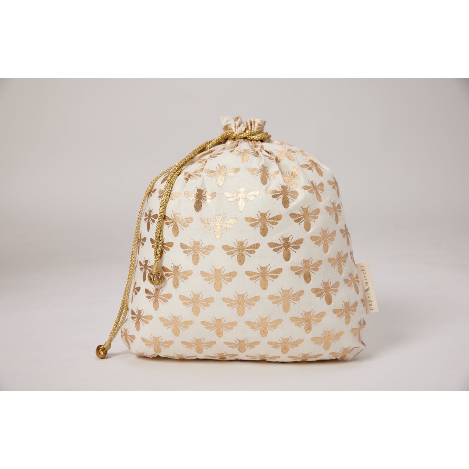 Sacs cadeaux réutilisables à cordon de serrage en tissu | Collection '22 {plusieurs styles et tailles}