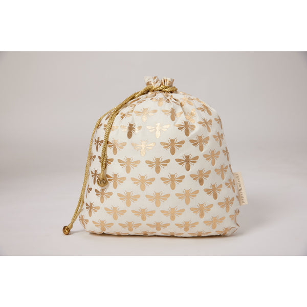 Sacs cadeaux réutilisables à cordon de serrage en tissu | Collection '22 {plusieurs styles et tailles}