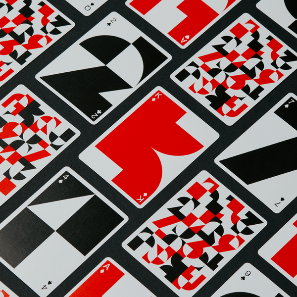 Just Type Playing Cards