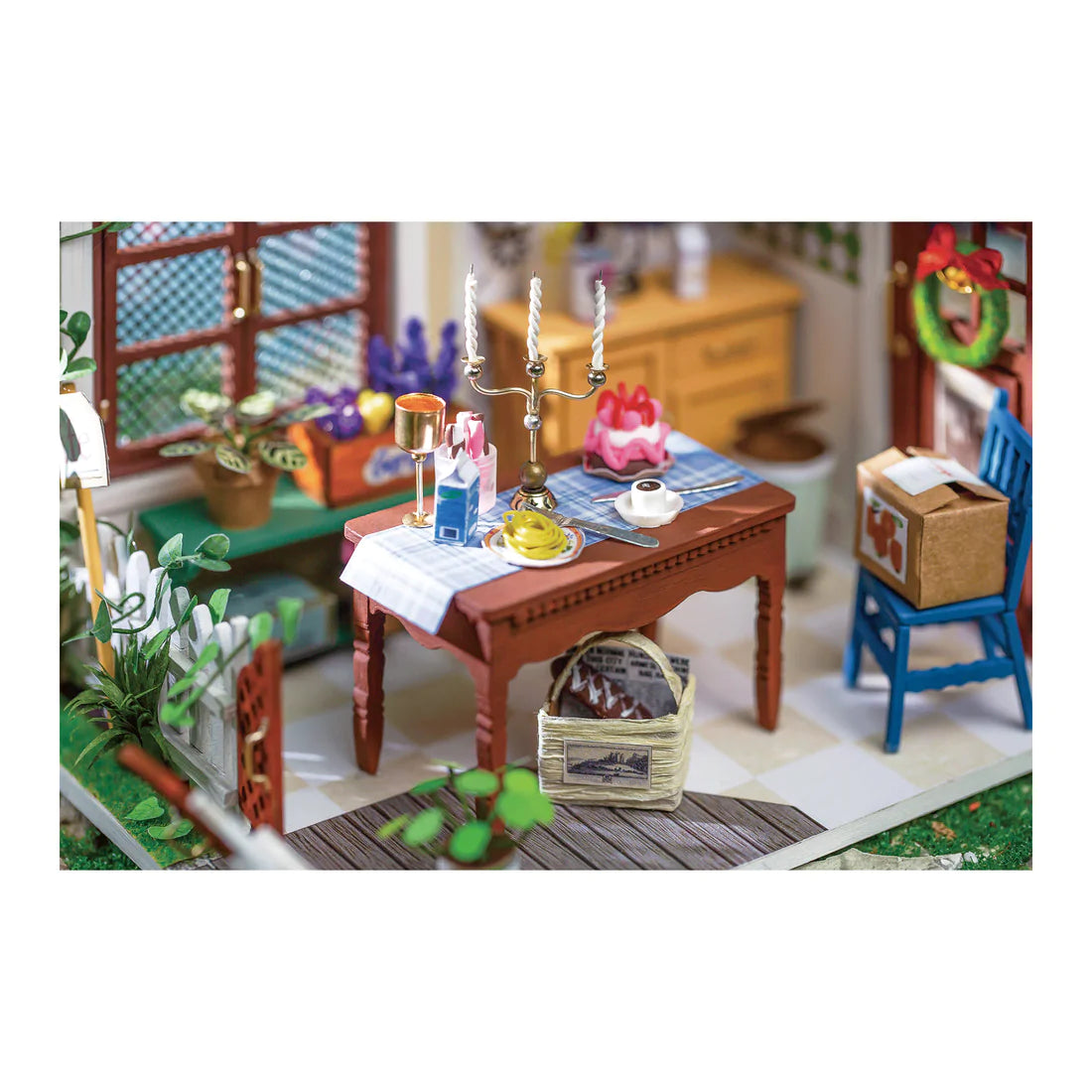 Mrs. Charlie's Dining Room {Diorama Kit}