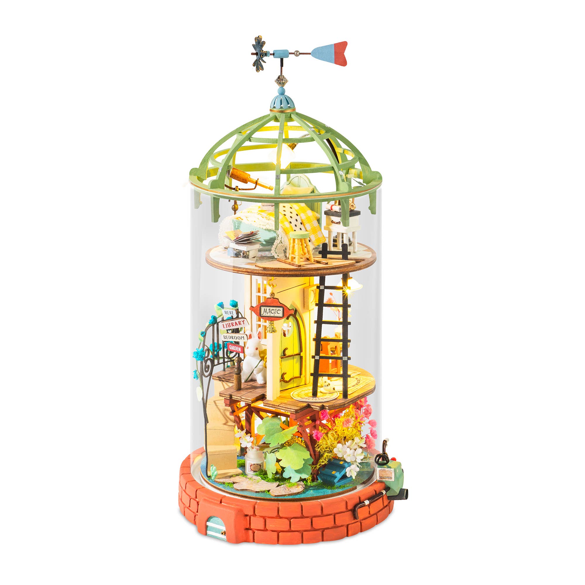 Loft en forme de dôme {Kit Diorama}