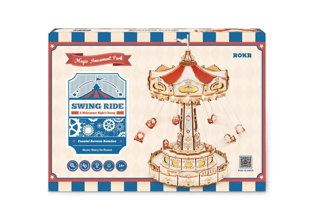 Swing Ride {Electro-Mechanical Wooden Puzzle}