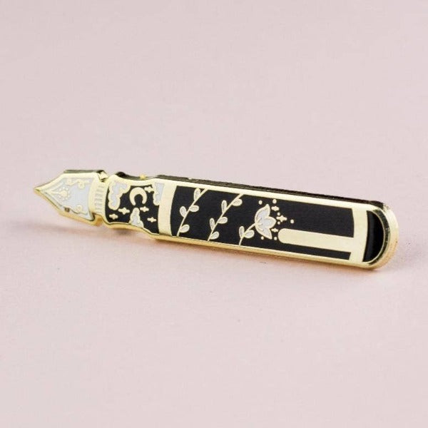 Fountain Pen Enamel Pin