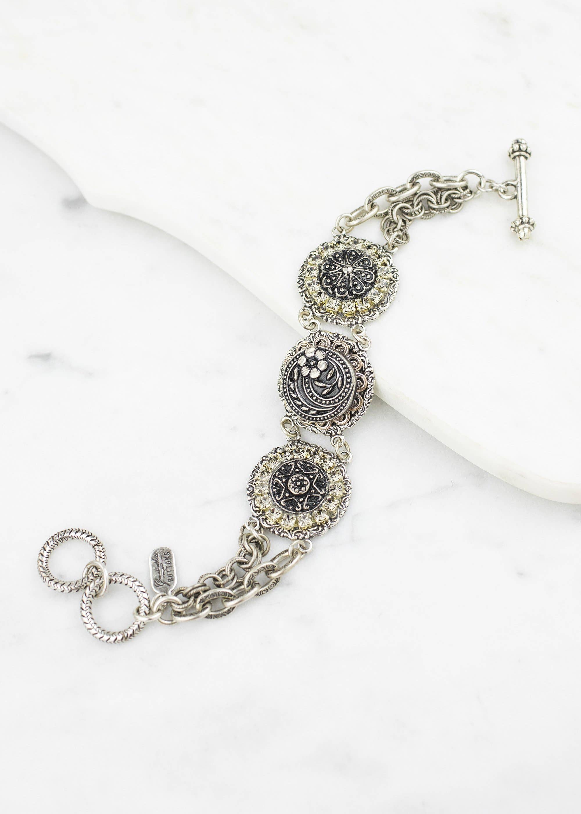 Bracelet Dentelle Argent