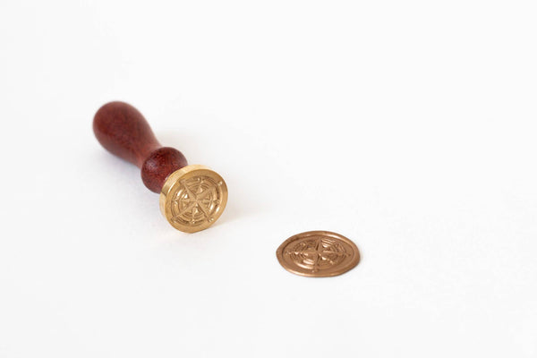 Compass Wax Seal Stamp