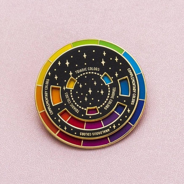 Enamel Pin | Color Wheel {Interactive}