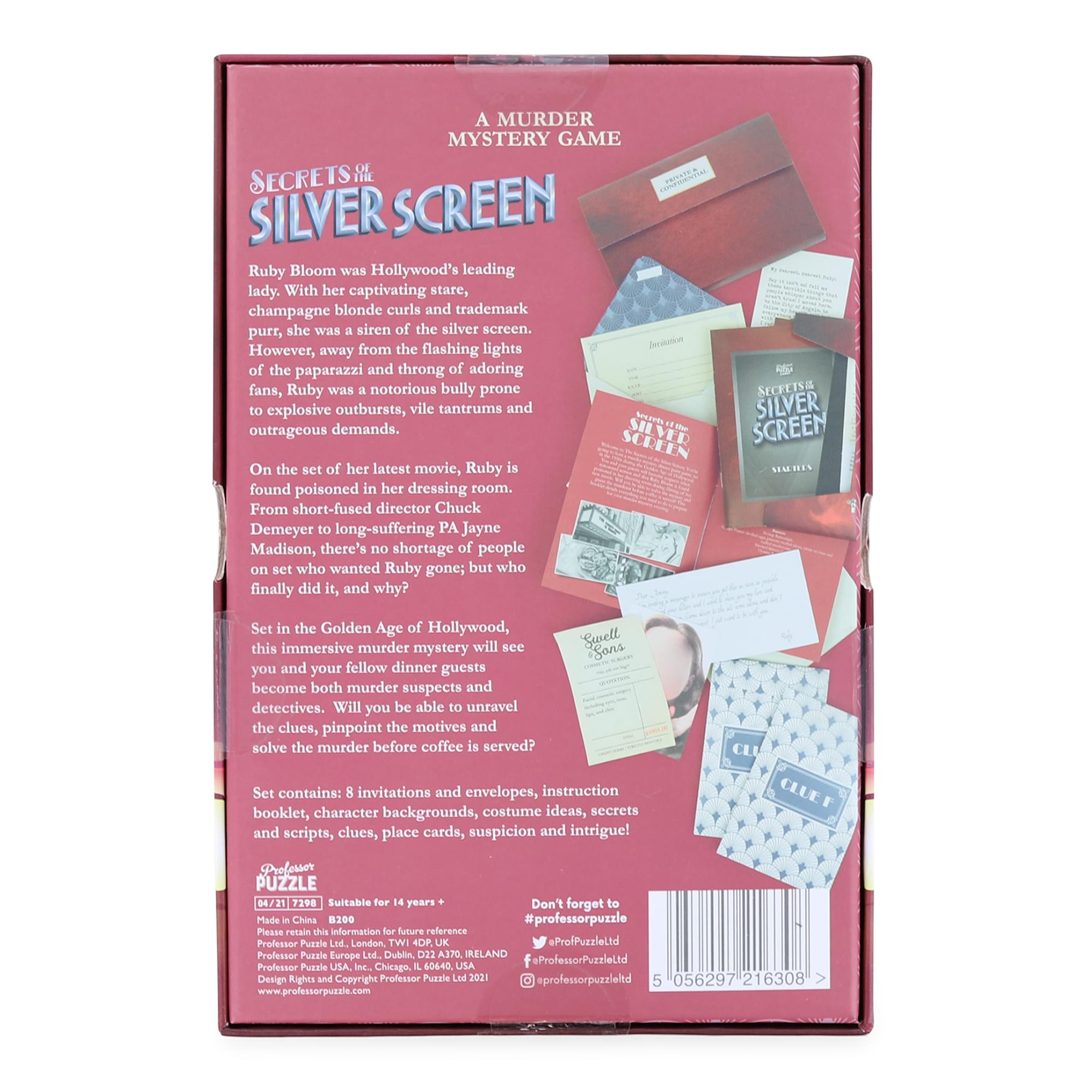 Silver Screen Murder Mystery