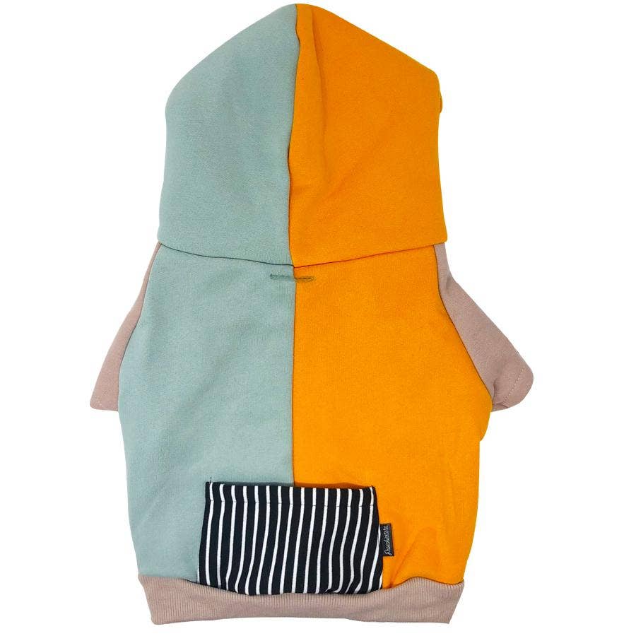 Sweat à capuche pour chien | Vêtements biologiques pour animaux de compagnie | Lever du soleil sur la forêt