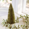 Moss Green 12" Bottle Brush Tree