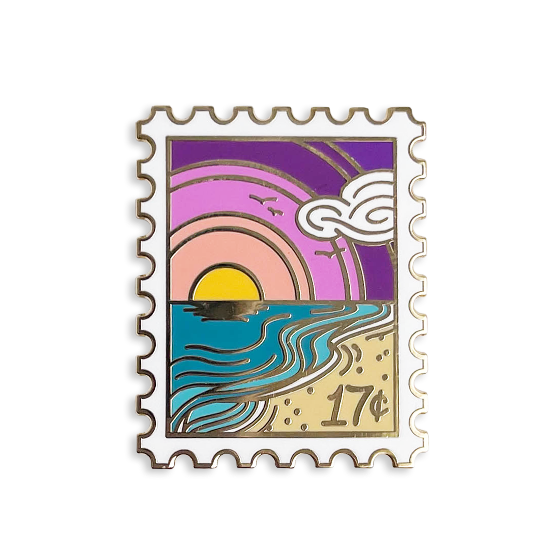 Sunset Shore | Enamel Pin