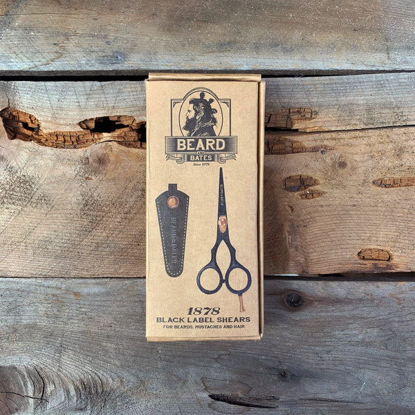 Ciseaux Black Label 1878 avec étui en cuir