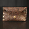 Snap Wallet | Copper Metallic | Rivets