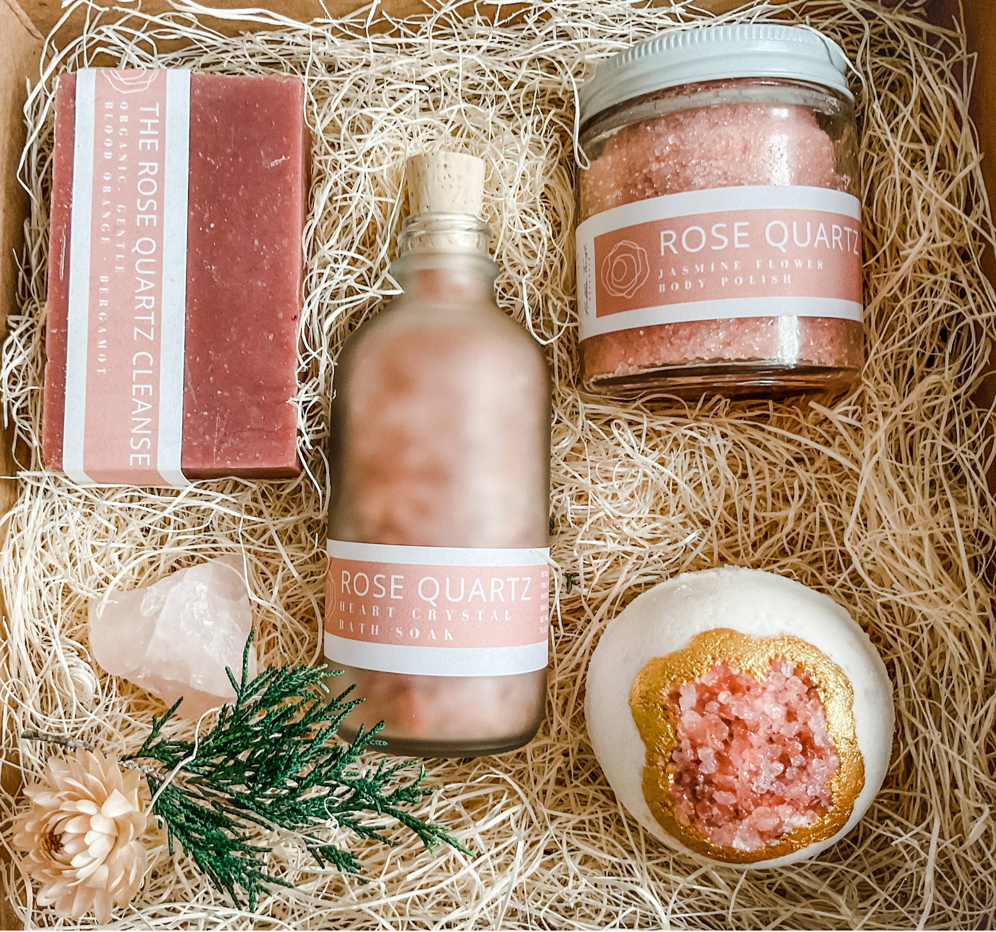 Quartz Bath Treatment Gift Set {Multiple Colors & Scents}