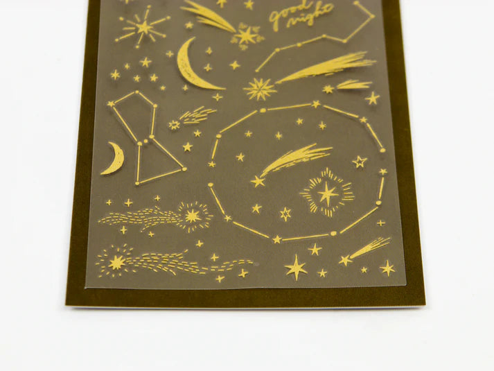 Midori Gold Foil Transfer Stickers