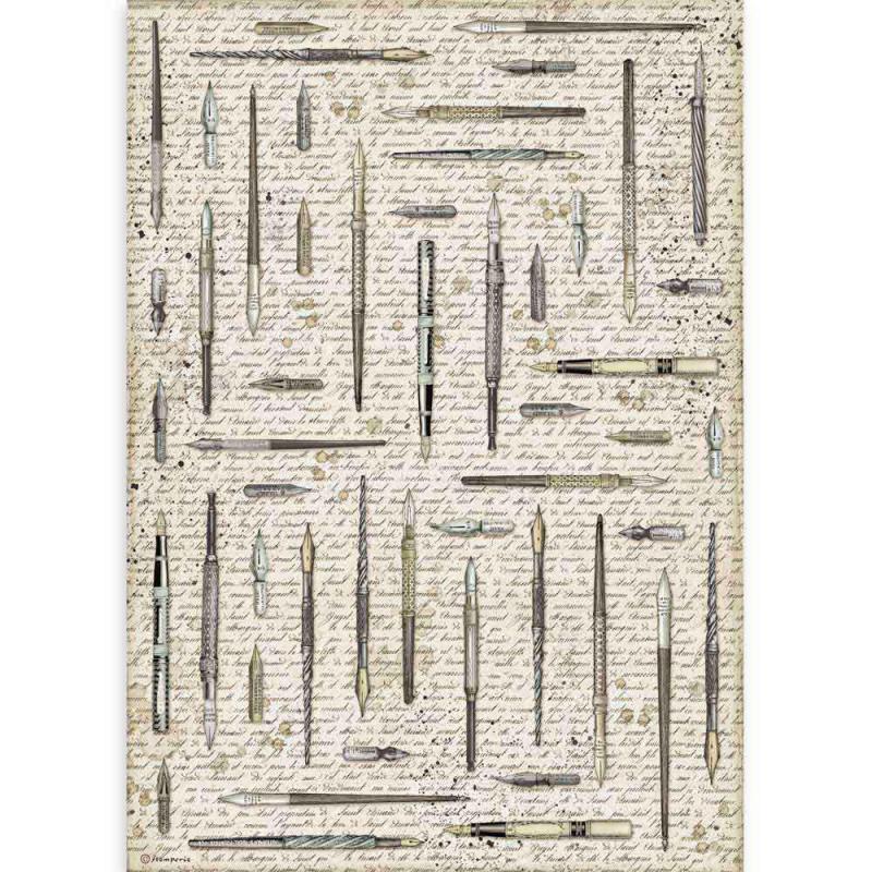 Papier de riz Stamperia {plusieurs modèles et tailles}