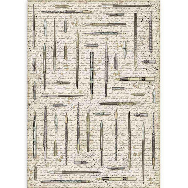 Papier de riz Stamperia {plusieurs modèles et tailles}