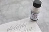 Kous Handmade Taupe Calligraphy Ink