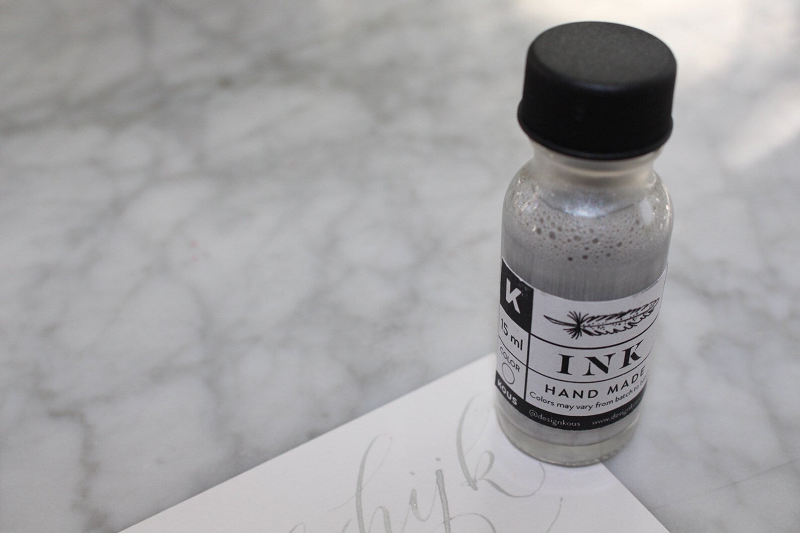 Kous Handmade Metallic Calligraphy Ink {multiple colors}