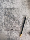 Modèle de composition de lettrage curviligne