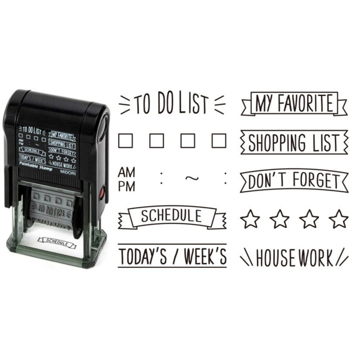 Rotating Paintable Stamps {multiple styles}