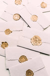 Gardenia Wax Seal Stamp