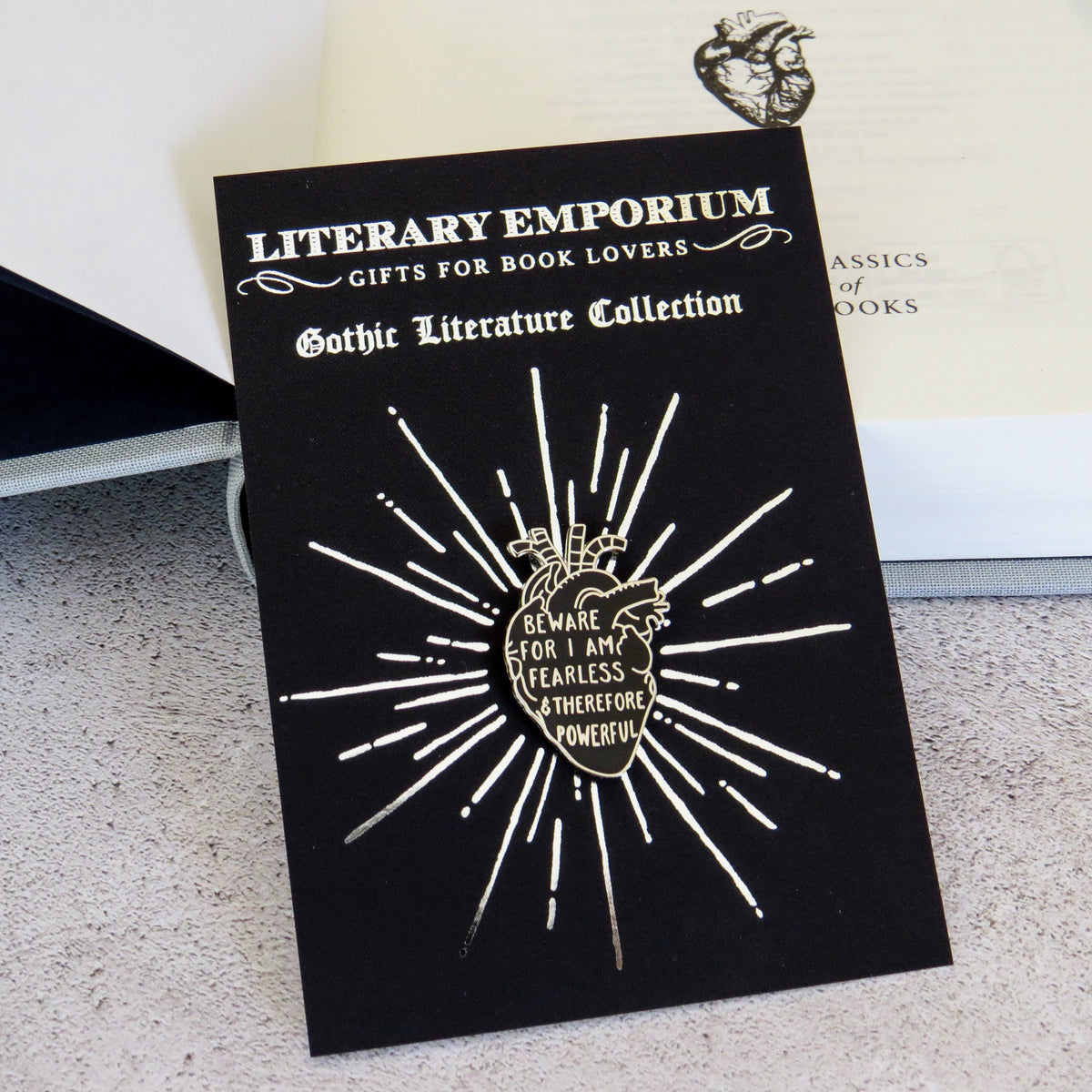 Gothic Literary Collection | Enamel Pins {Multiple Styles}