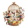 Bouquet of Birds Shaped Puzzle {750 pc}