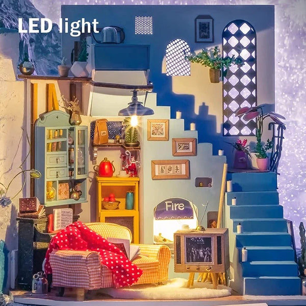 Joy's Living Room {Diorama Kit}