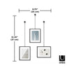 Fotochain 8x10 Wall Gallery Frames {set of 3}