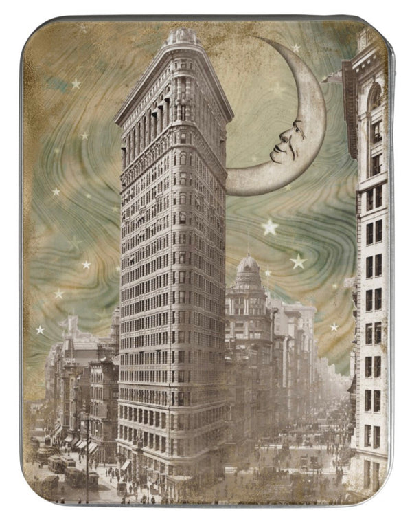 Puzzle acrylique et étain Moon Over Yesteryear