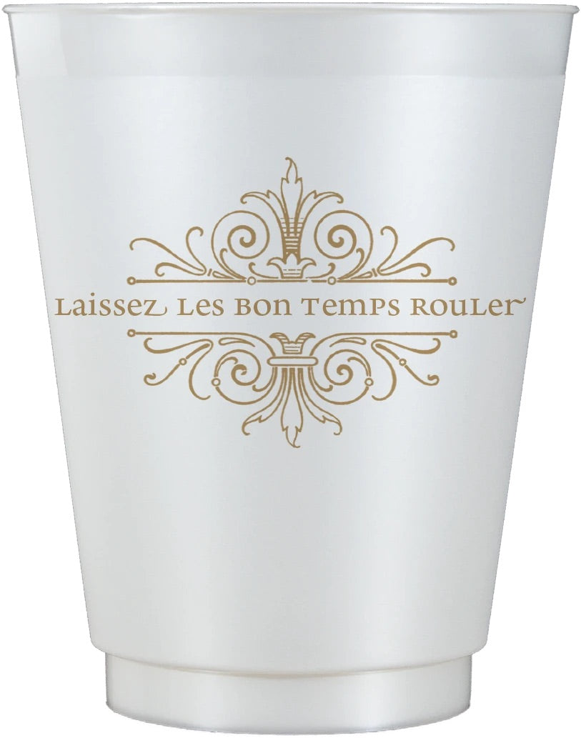 Tasses nacrées | Laissez les bons moments rouler {16 oz.}