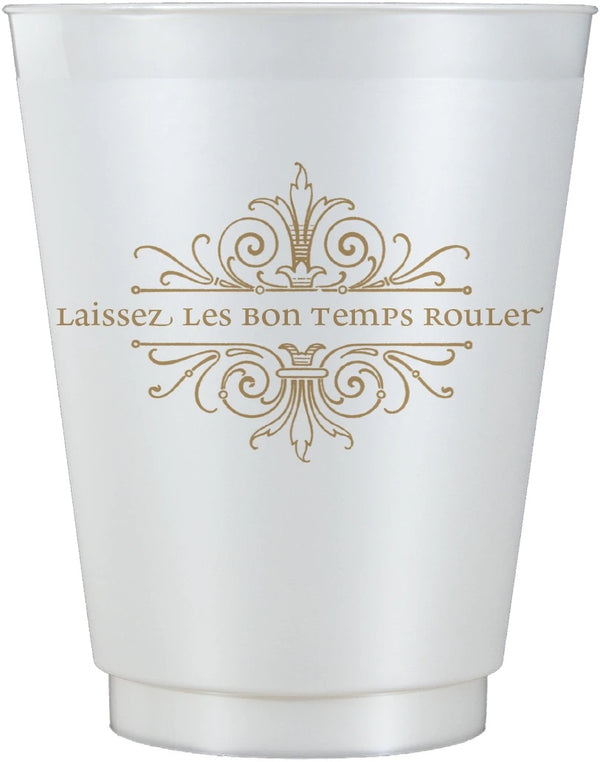 Tasses nacrées | Laissez les bons moments rouler {16 oz.}