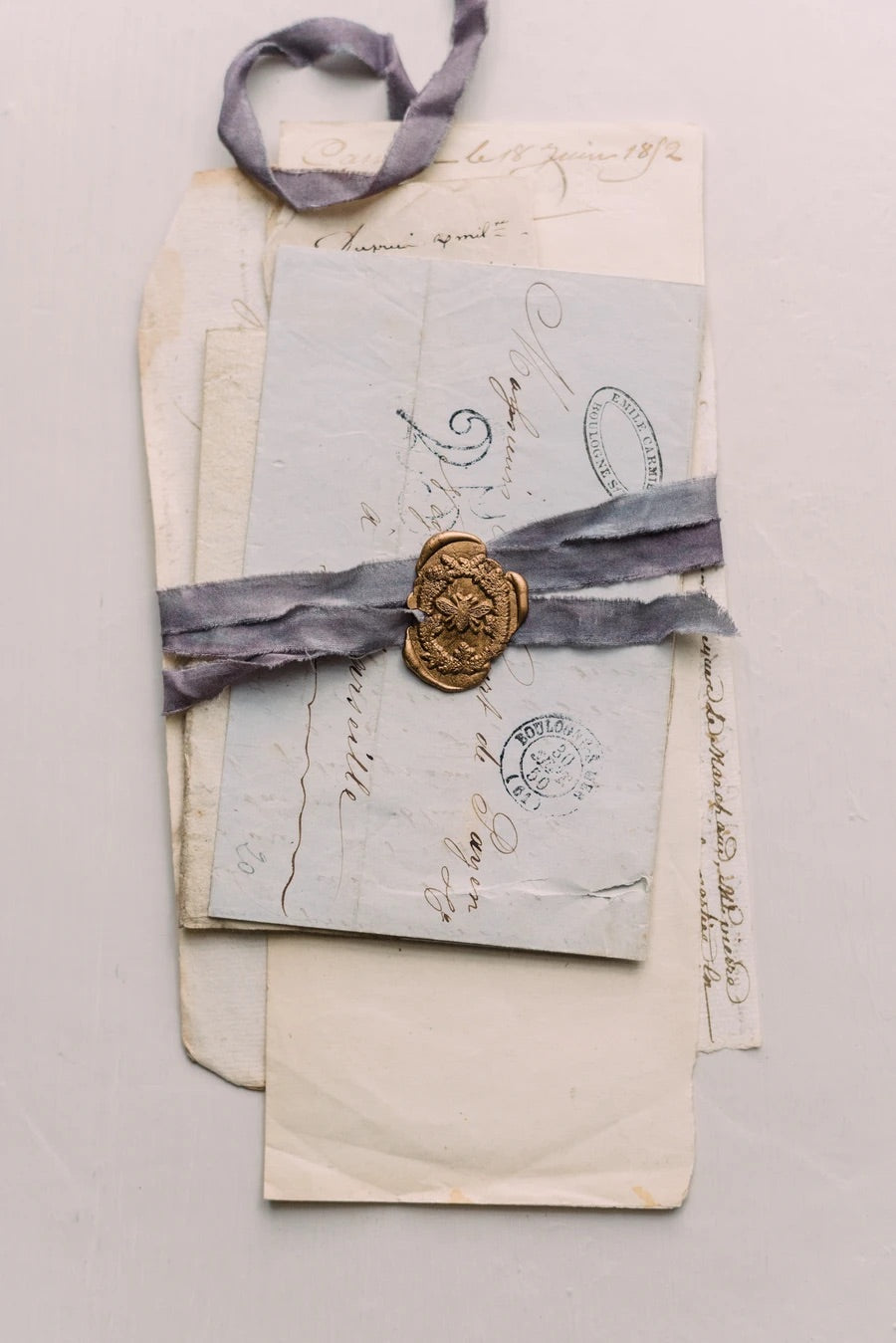 Gardenia Wax Seal Stamp