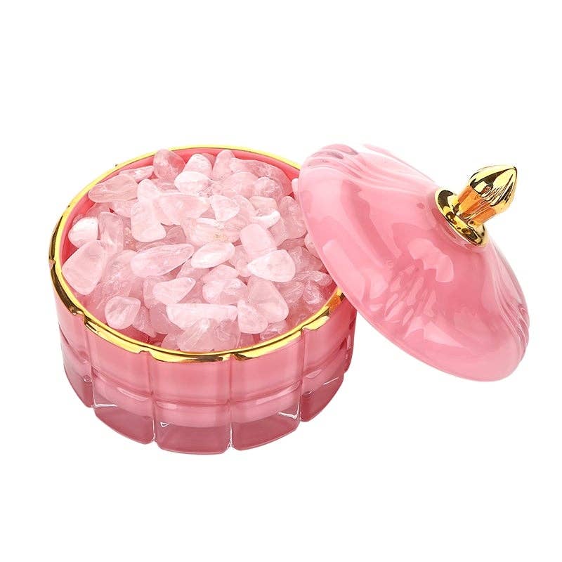 Pot à bijoux à facettes {styles multiples}
