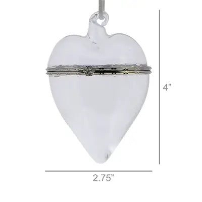 Glass Keepsake Box Ornament {Multiple Styles}