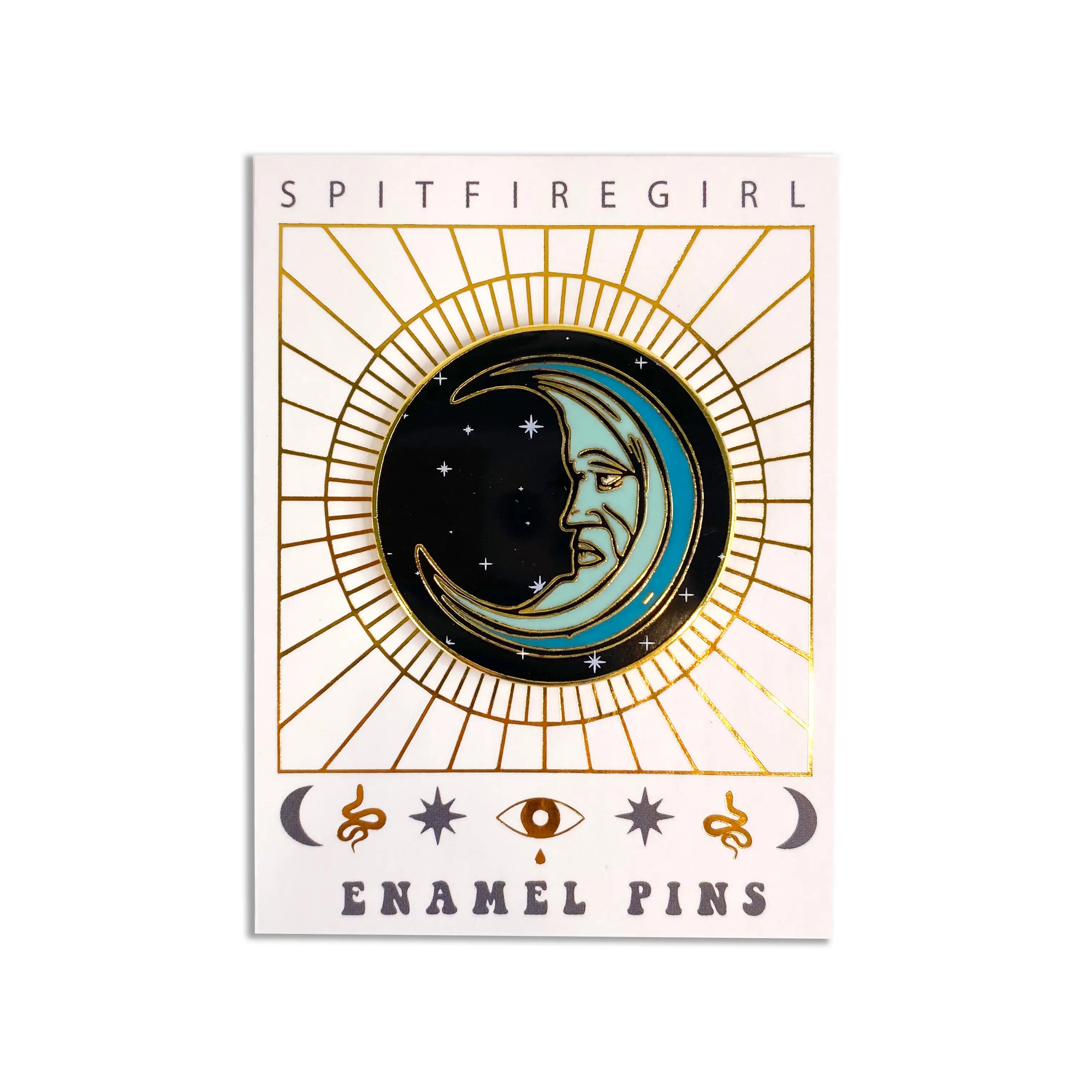 Moon | Enamel Pin