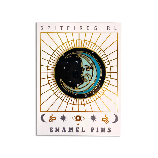 Moon | Enamel Pin