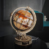 Lampe Globe Lumineuse Puzzle Mécanique En Bois