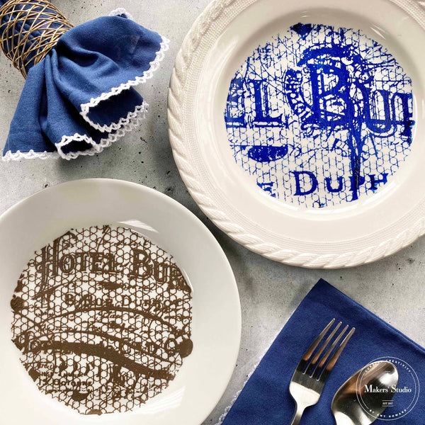 Mesh Stencil | Rue Duphot {18” x 12”}