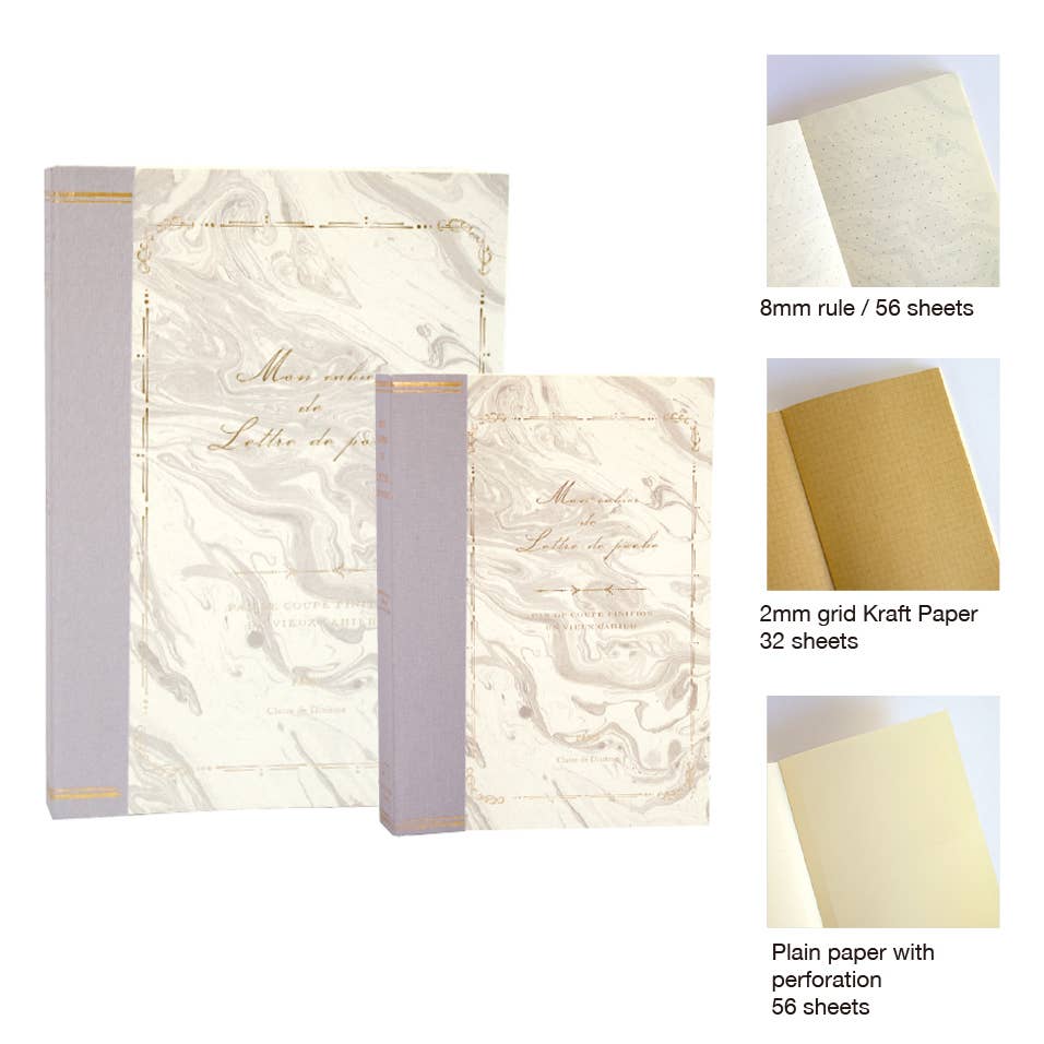 Carnet brut d'inspiration parisienne {plusieurs formats}