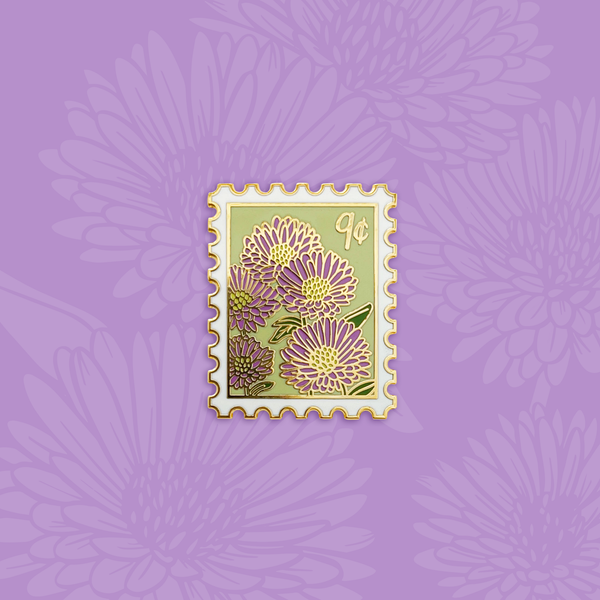 Birth Month Enamel Pins | Flower of the Month