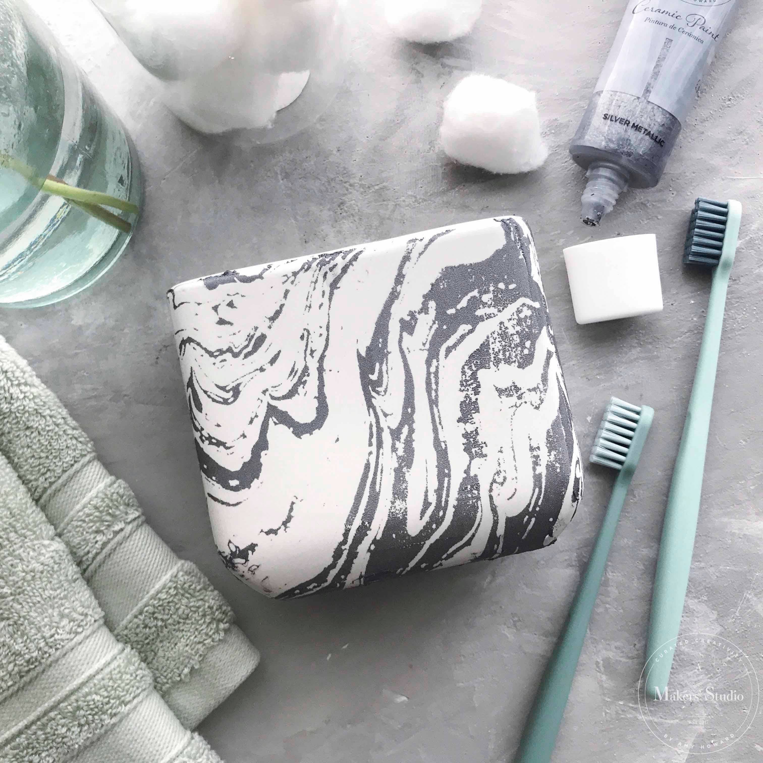 Marbling 8.5x11 Mesh Stencil {clearance}