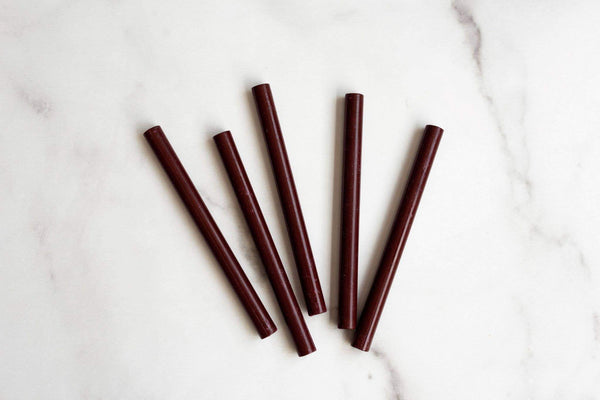 Bâtons de cire à cacheter pour pistolet à colle | Pack de 5 {Plusieurs couleurs}