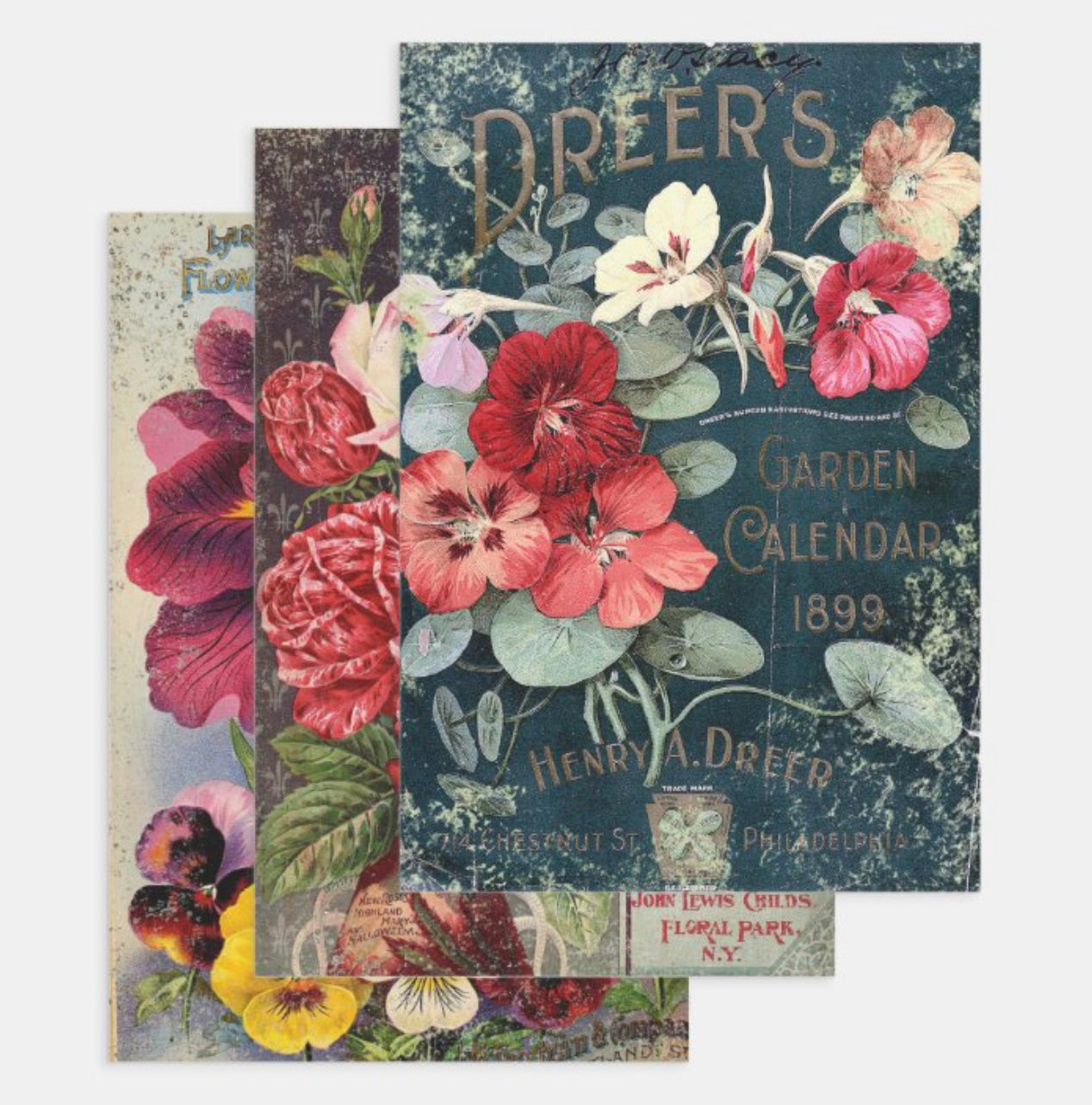 Feuilles simples d'emballage/découpage de créateur | 19