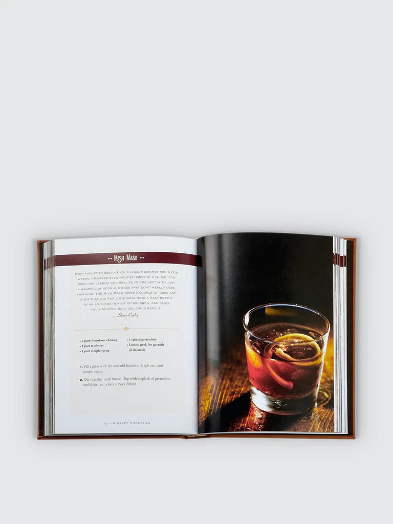 Whiskey Cocktails {Leather Bound}