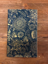 Handmade Journal | Gold on Dark Teal {5" x 8"}